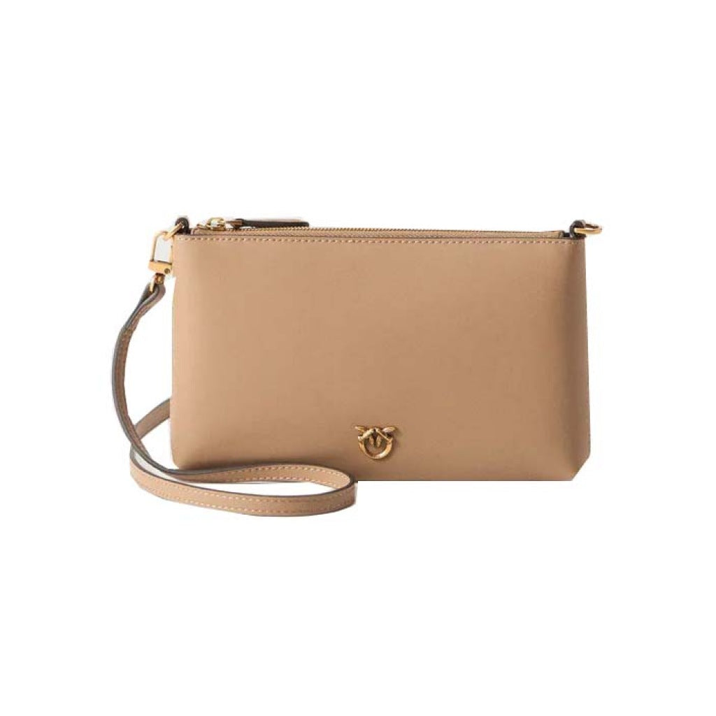 PINKO FLAT HORIZONTAL MINI en color BEIS (4)