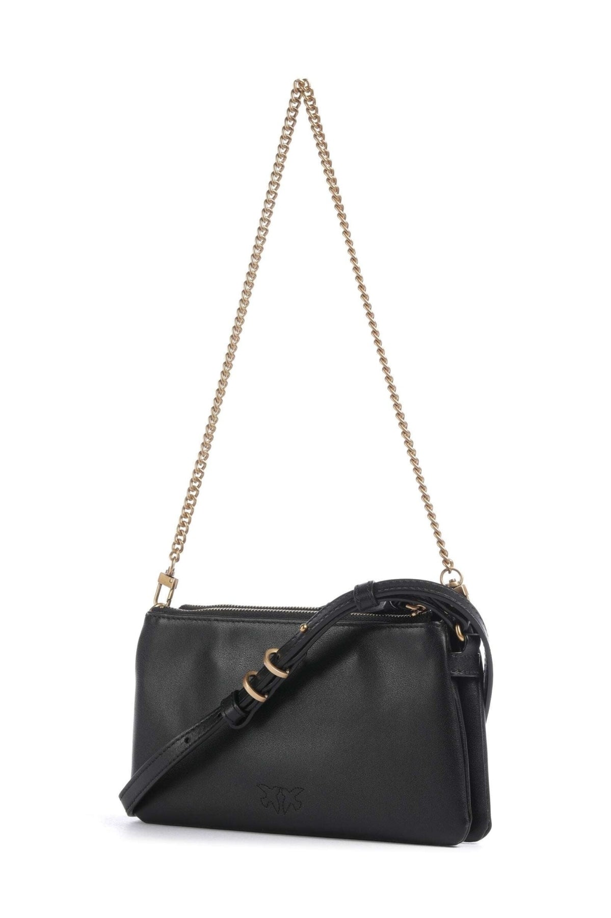 PINKO AQO DOUBLE MINI VITELLO MOR en color (2)