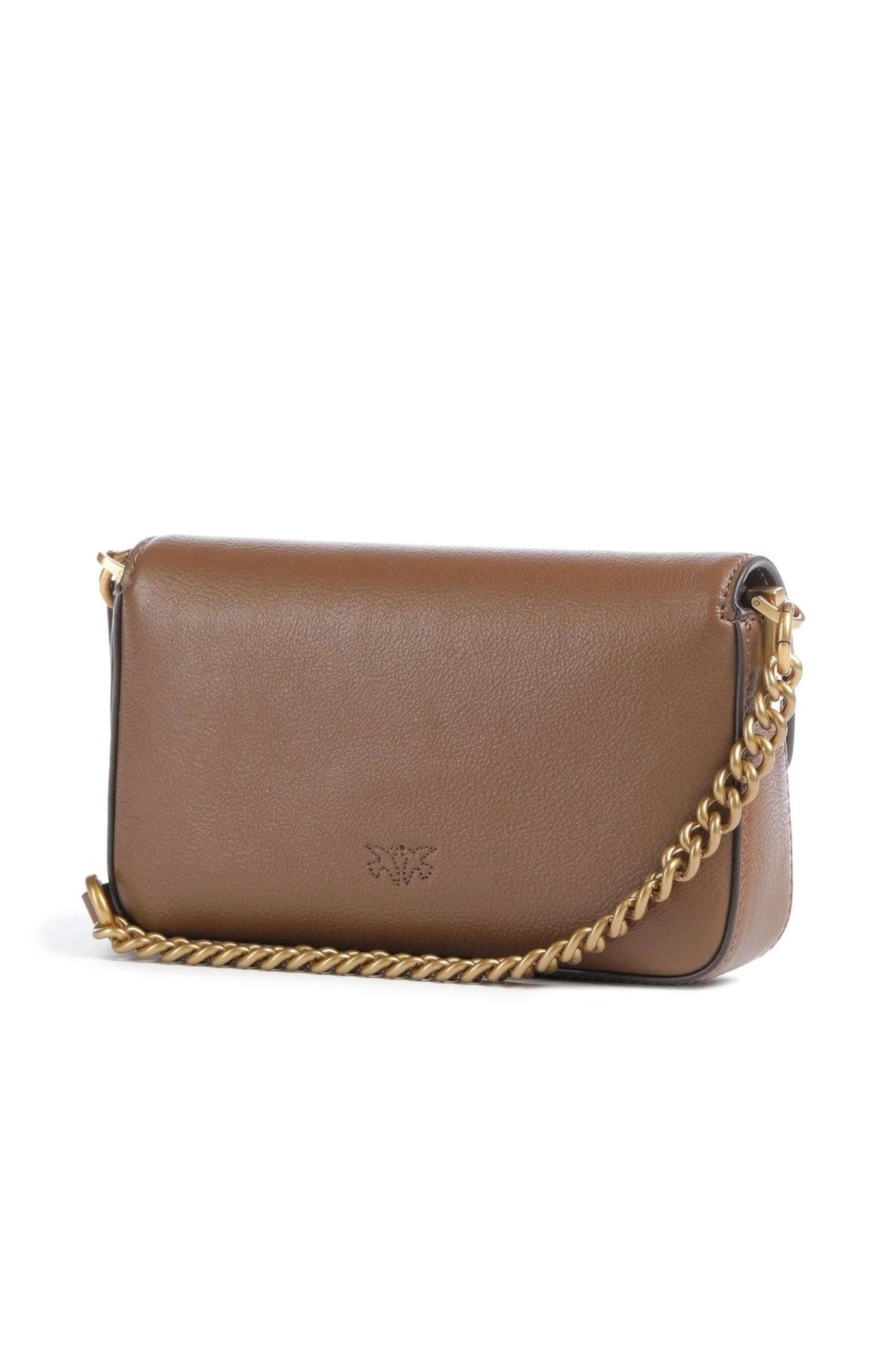 PINKO AJG LOVE ONE SLOUCHY MINI M en color MARRON (2)