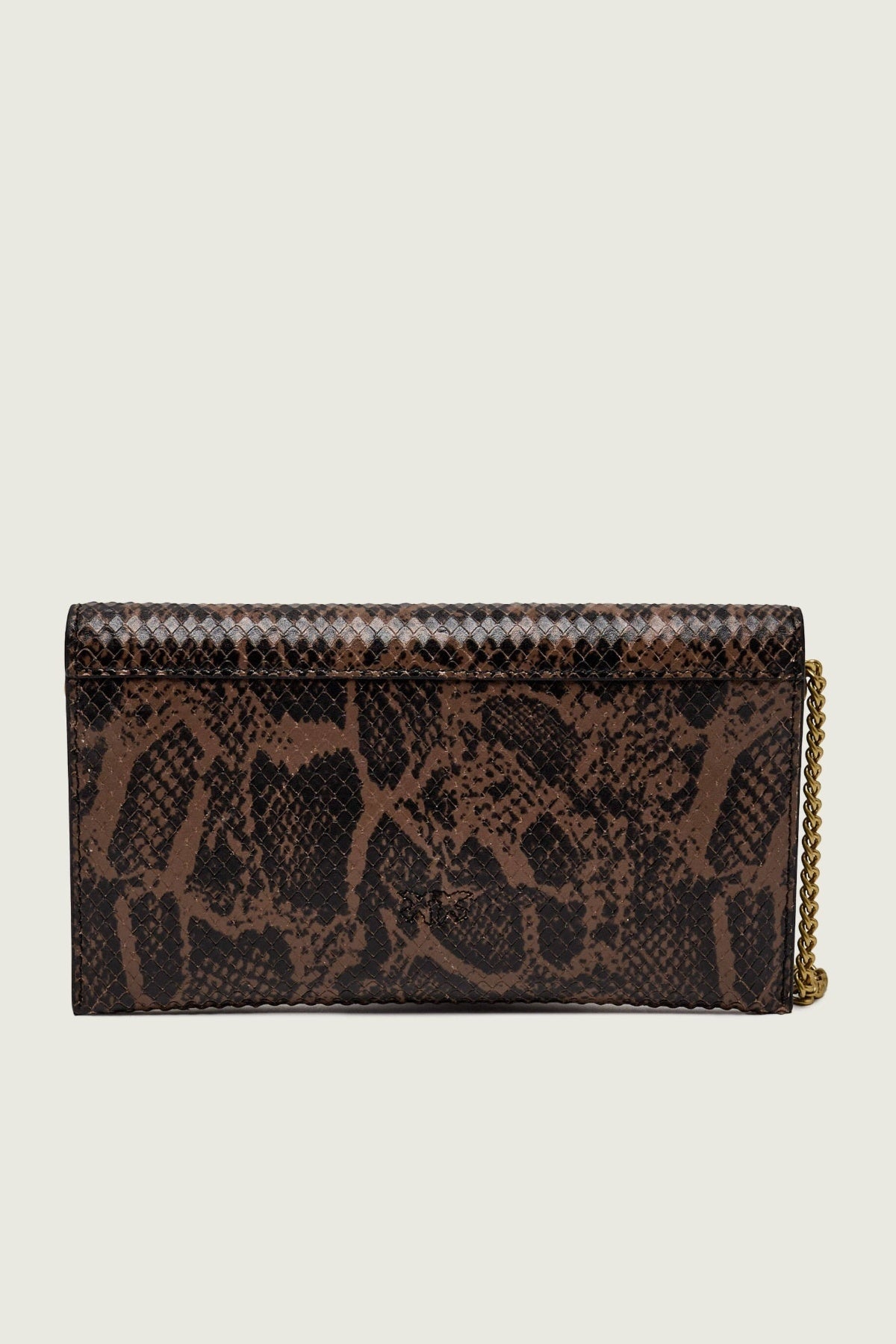 PINKO AE FLAT PURSE MINI WITH ST en color ANIMAL PRINT (2)