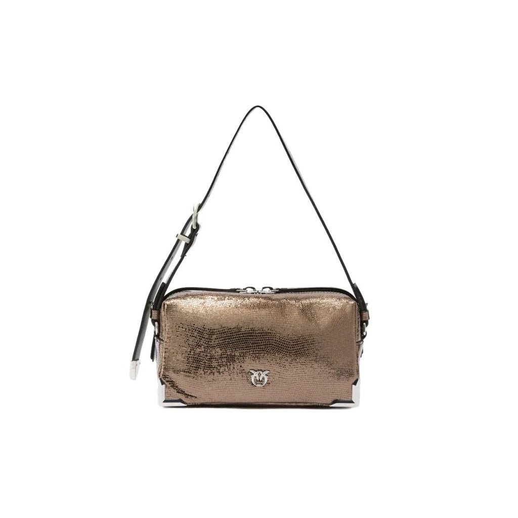 PINKO ADM BAULETTO TRITTICO MINI en color BRONCE (4)
