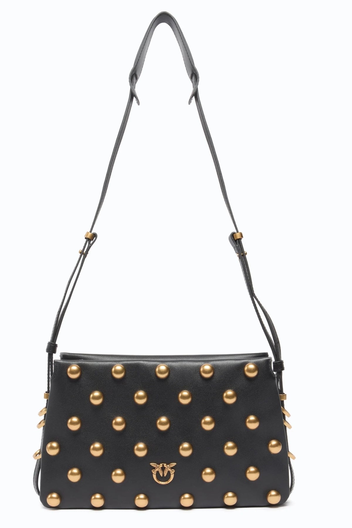 PINKO AQO TRIPLET MINI STUDS VITE en color NEGRO (1)