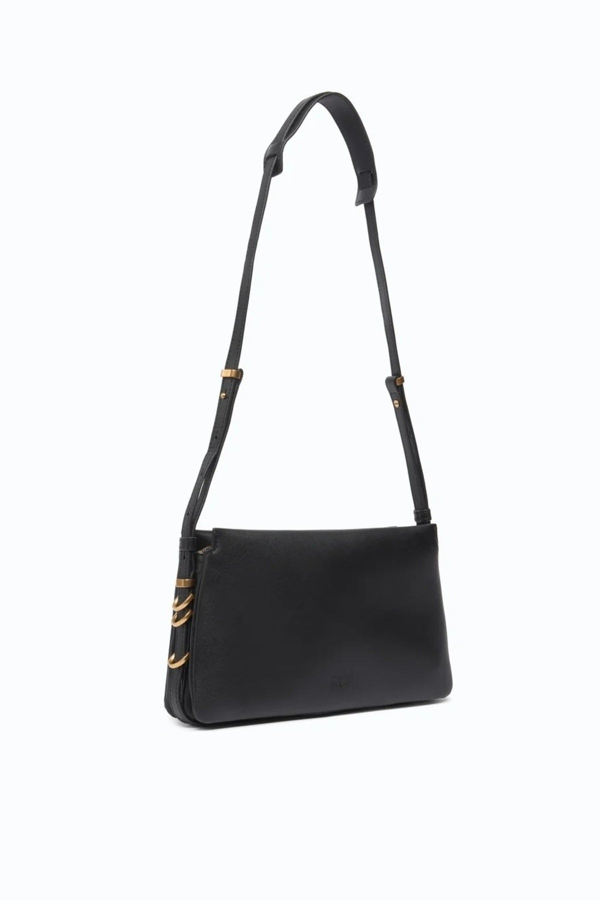 PINKO AQO TRIPLET MINI STUDS VITE en color NEGRO (2)
