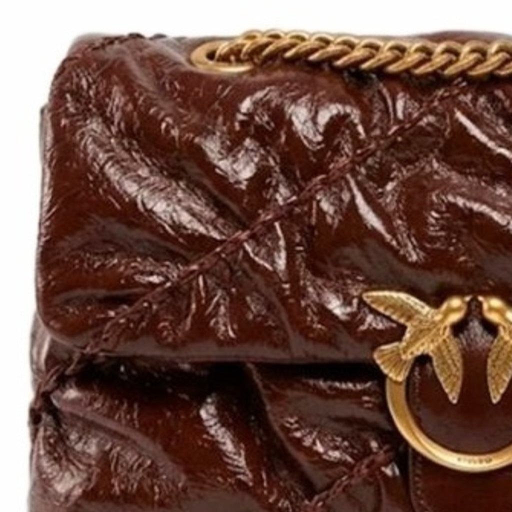 PINKO AJC LOVE PUFF CRINCKLE CLAS en color MARRON (6)