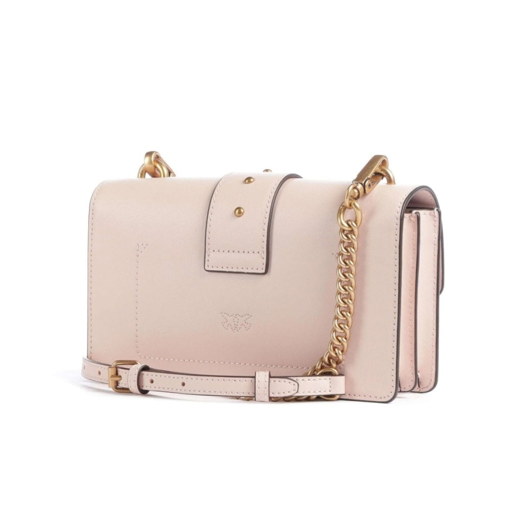 PINKO AF LOVE ONE MINI NEW BUCKL en color ROSA (5)