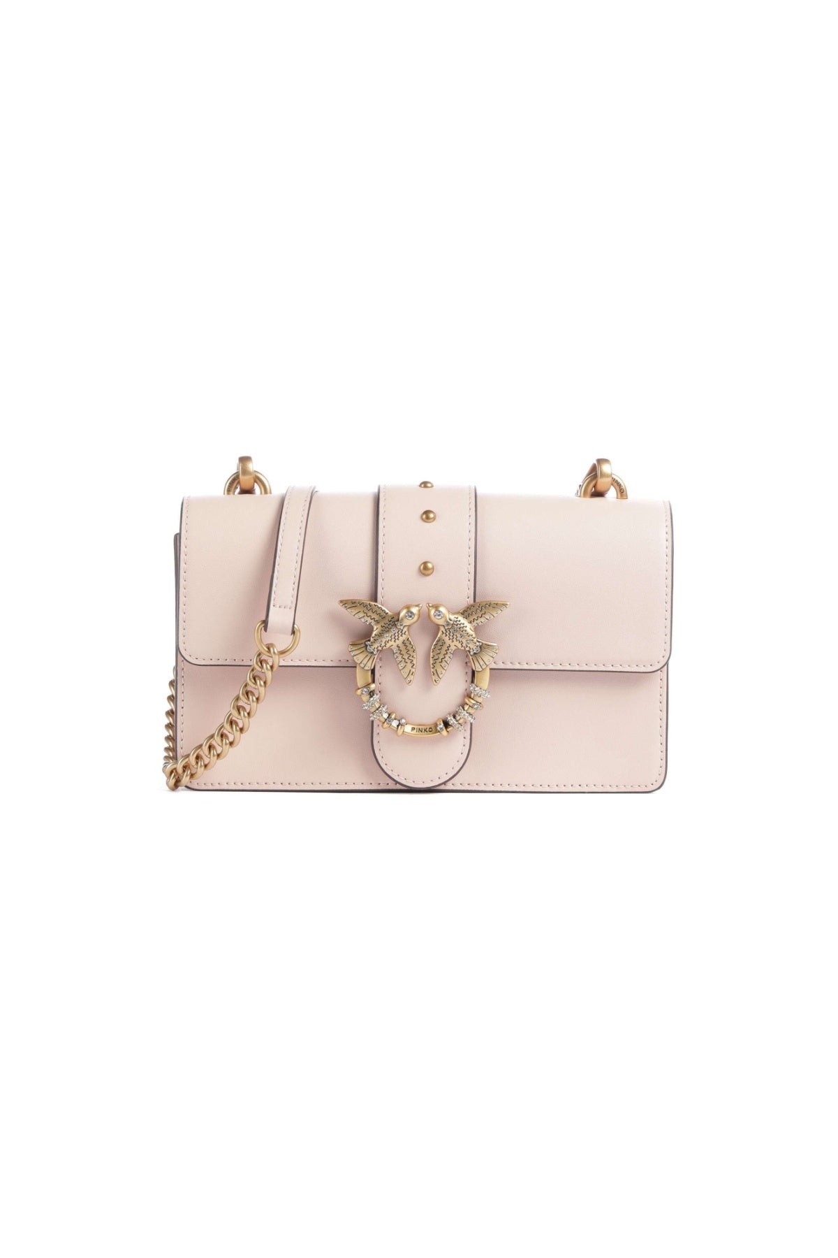 PINKO AF LOVE ONE MINI NEW BUCKL en color ROSA (1)