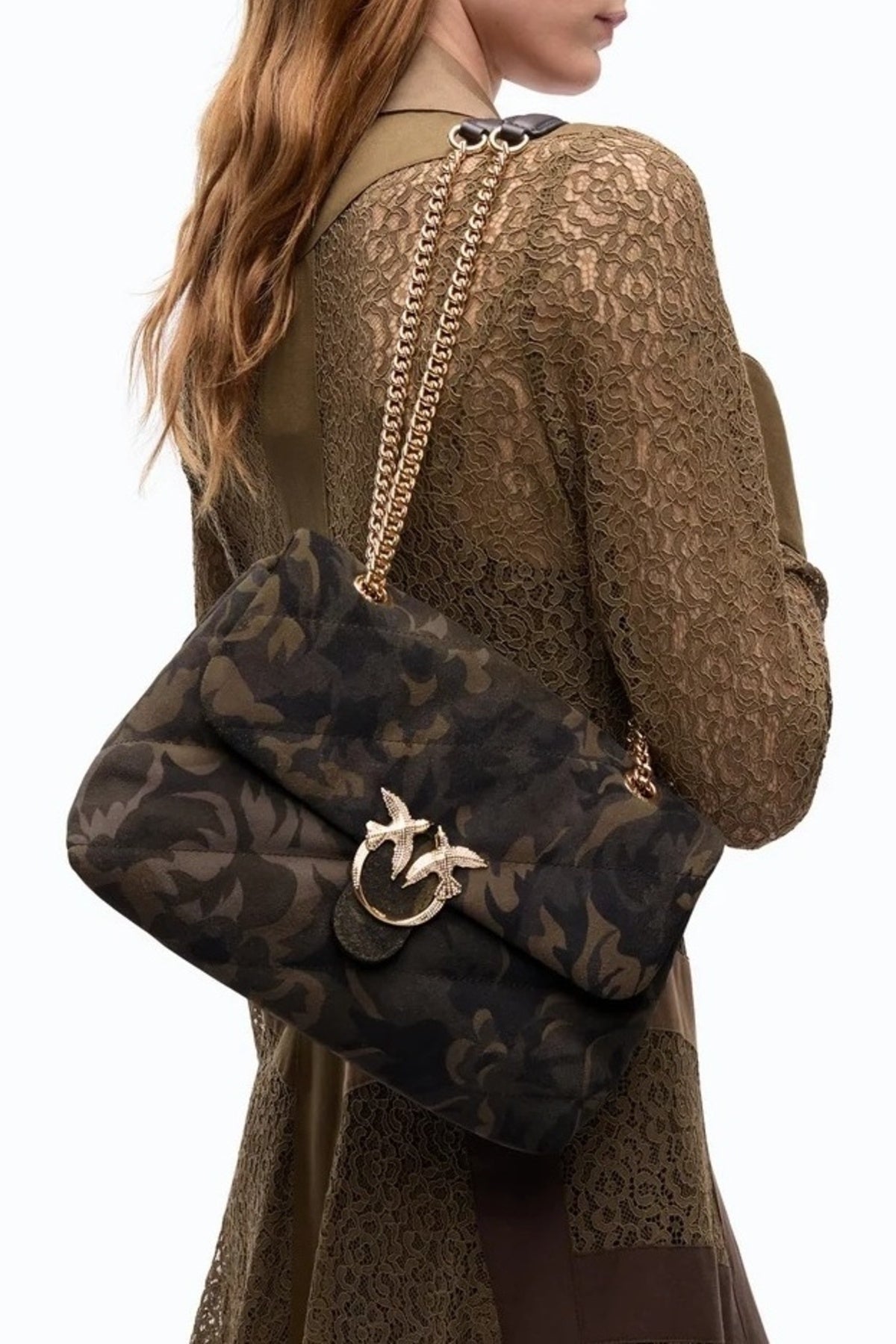 PINKO ALR LOVE PUFF CLASSIC CL SU en color ANIMAL PRINT (1)