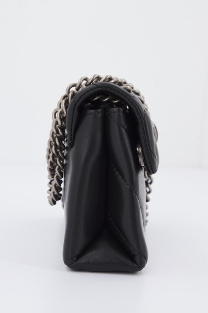 KURT GEIGER LONDON LEATHER MINI KENSINGTON en color NEGRO (1)