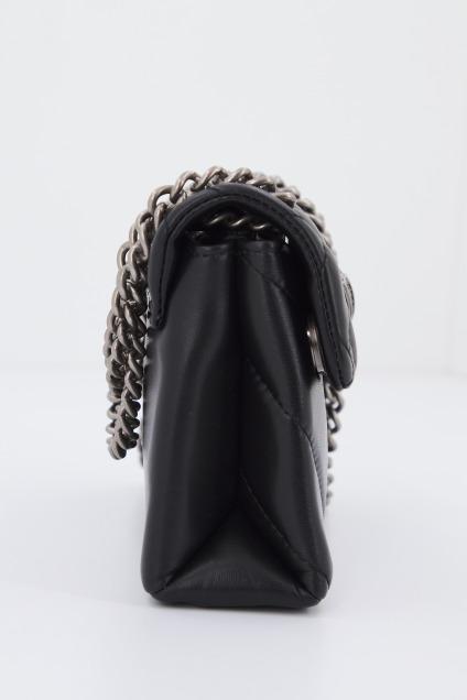 KURT GEIGER LONDON LEATHER MINI KENSINGTON en color NEGRO (2)