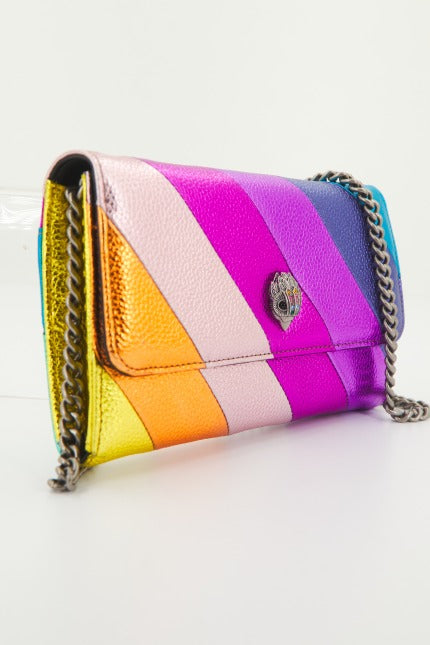 KURT GEIGER LONDON K STRIPE CHAIN WALLET en color MULTICOLOR (2)