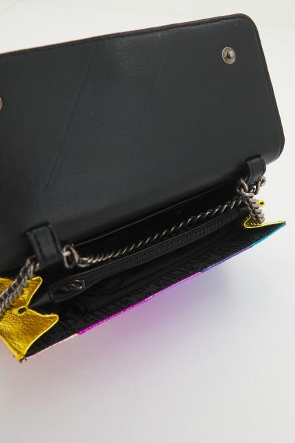 KURT GEIGER LONDON K STRIPE CHAIN WALLET en color MULTICOLOR (4)