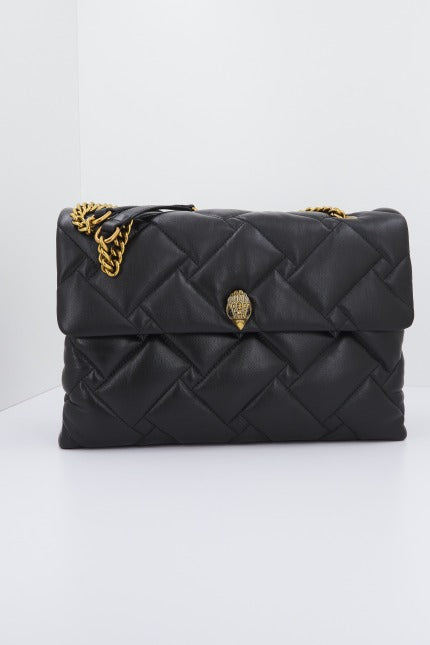 KURT GEIGER LONDON KENSINGTON SOFT XXL BAG en color NEGRO (1)