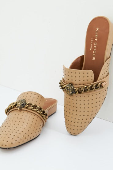 KURT GEIGER LONDON CHELSEA MULE en color MARRON (3)