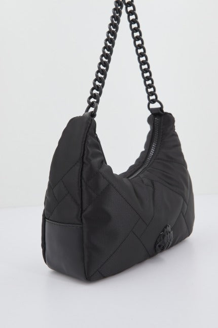 KURT GEIGER LONDON RECYCLED MULTI CROSS BODY en color NEGRO (2)