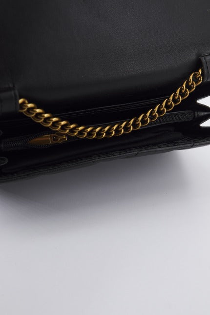 KURT GEIGER LONDON KENSINGTON CH WALLET EY en color NEGRO (4)