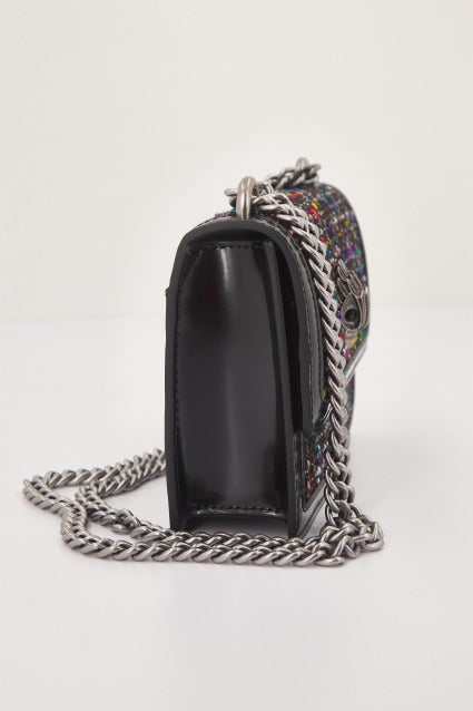 KURT GEIGER LONDON K SHOREDITCH SM CROSS BOD en color NEGRO (2)
