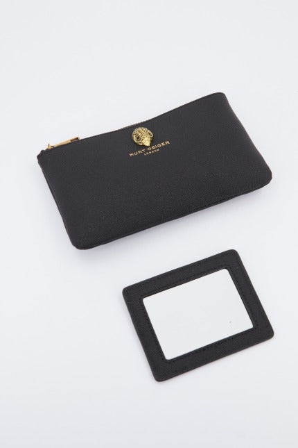 KURT GEIGER LONDON EAGLE POUCH GIFT SET en color NEGRO (4)