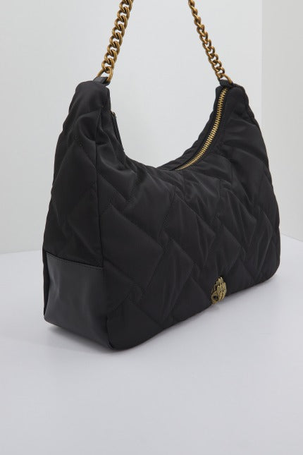 KURT GEIGER LONDON RECYCLED LG HOBO en color NEGRO (2)