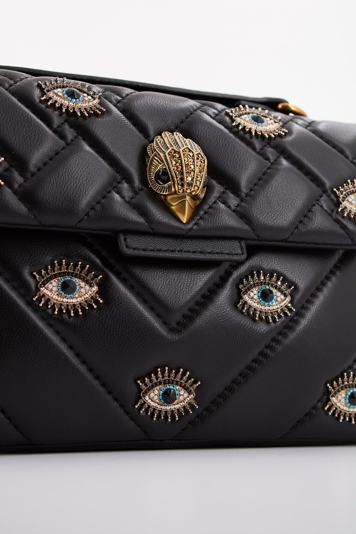 KURT GEIGER LONDON MD KENSINGTON BAG EYE en color NEGRO (4)