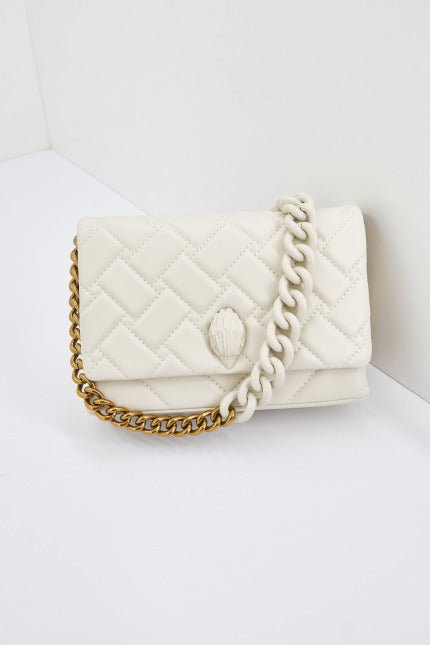 KURT GEIGER LONDON MINI KENSINGTON FLAP en color BEIS (2)
