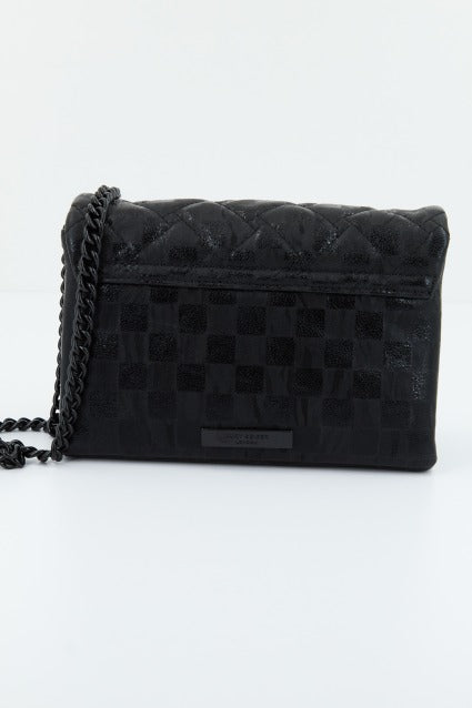 KURT GEIGER LONDON LEATHER MINI KENSINGTON en color NEGRO (3)
