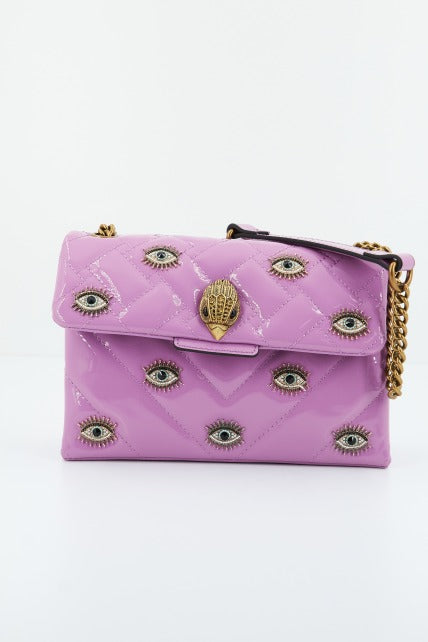 KURT GEIGER LONDON MD KENSINGTON BAG EYE en color ROSA (1)