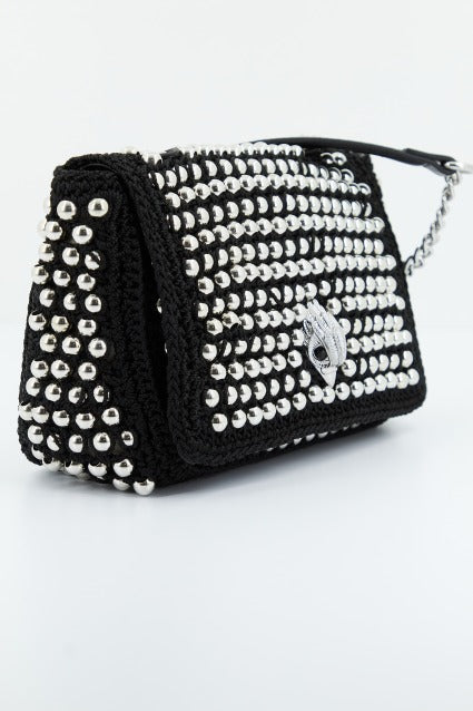 KURT GEIGER LONDON CROCHET MD KENSINGTON en color NEGRO (1)