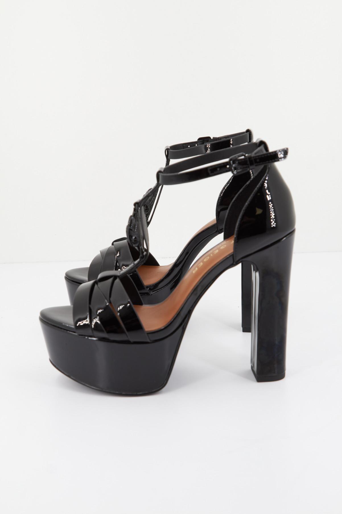 KURT GEIGER LONDON HAMPTON HIGH PLATFORM en color NEGRO (1)