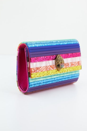 KURT GEIGER LONDON PARTY EAGLE CLUTCH en color MULTICOLOR (2)