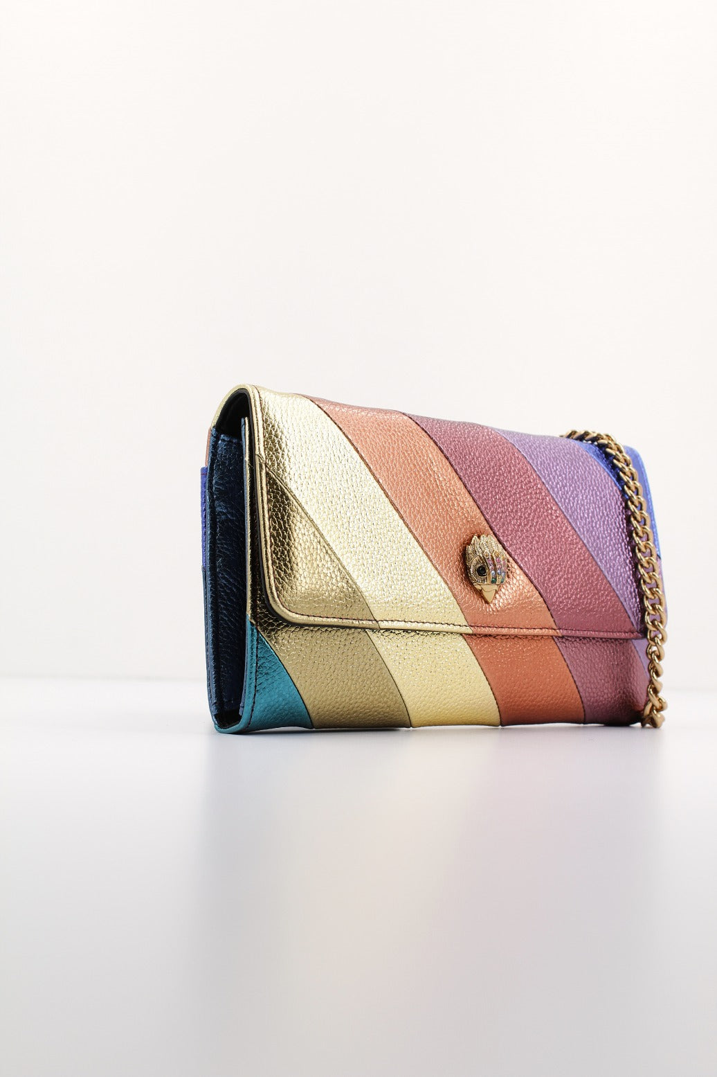 KURT GEIGER LONDON WALLET ON CHAIN LEATHER en color MULTICOLOR (2)