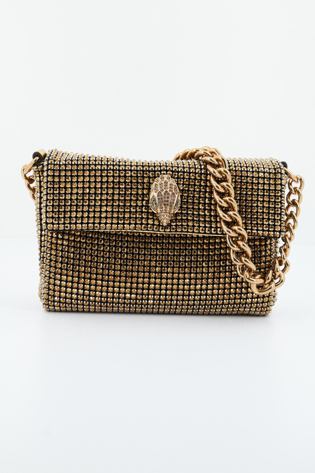 KURT GEIGER LONDON SM PARTY SHOULDER BA en color ORO (1)