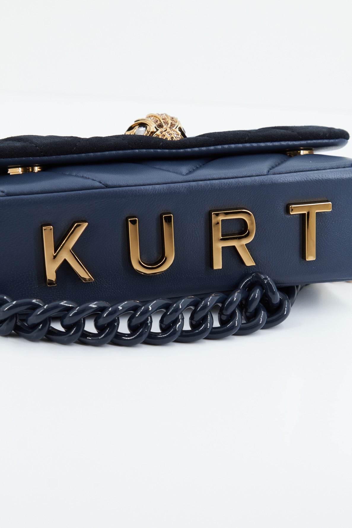 KURT GEIGER LONDON MINI KENSINGTON KUR en color AZUL (4)