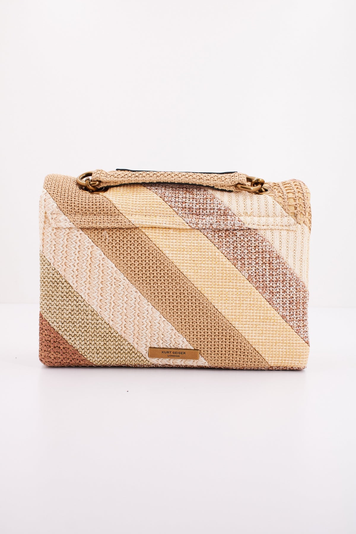 KURT GEIGER LONDON KENSINGTON BAG L en color BEIS (3)