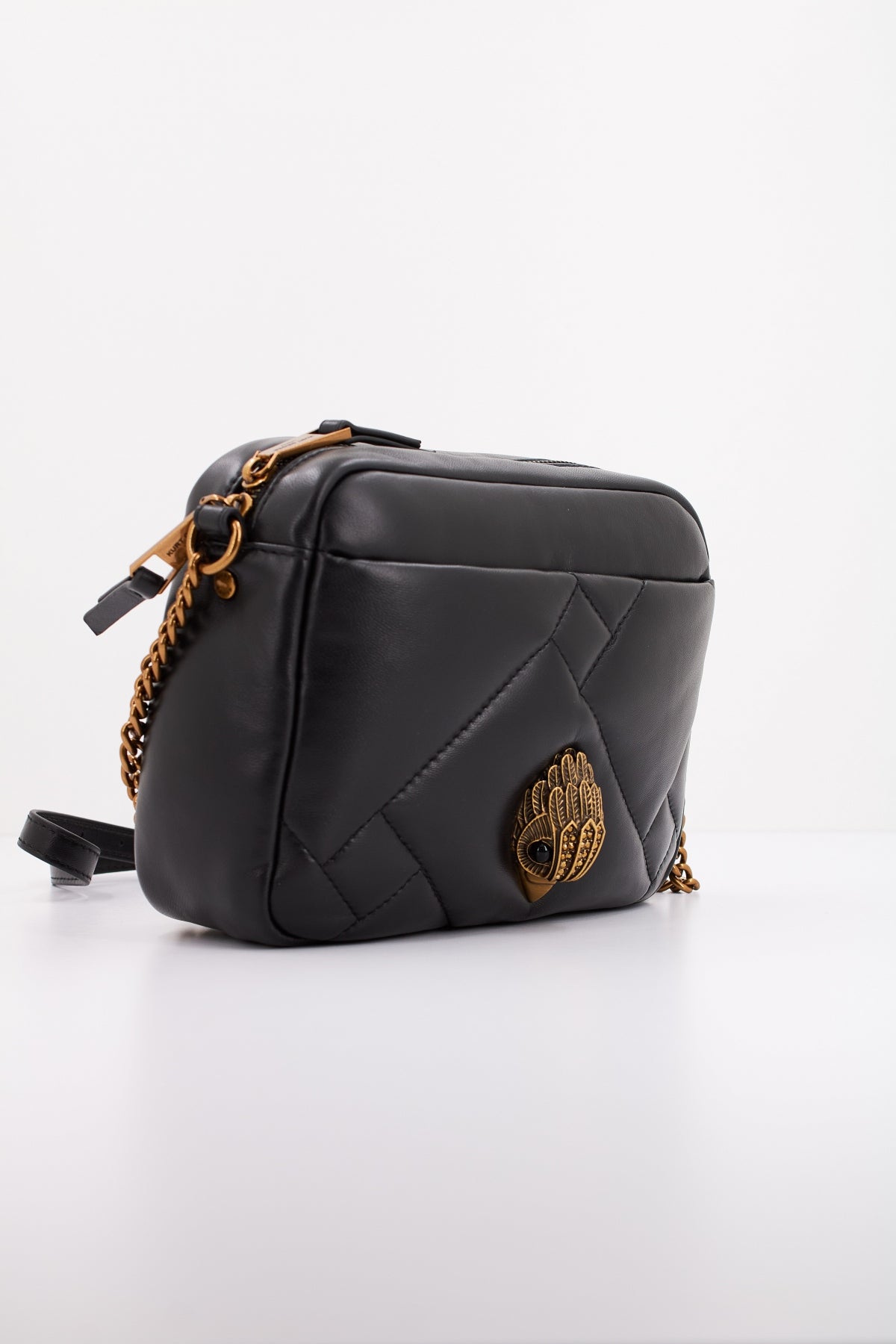 KURT GEIGER LONDON KENSINGTON PUFF CAMERA en color NEGRO (1)