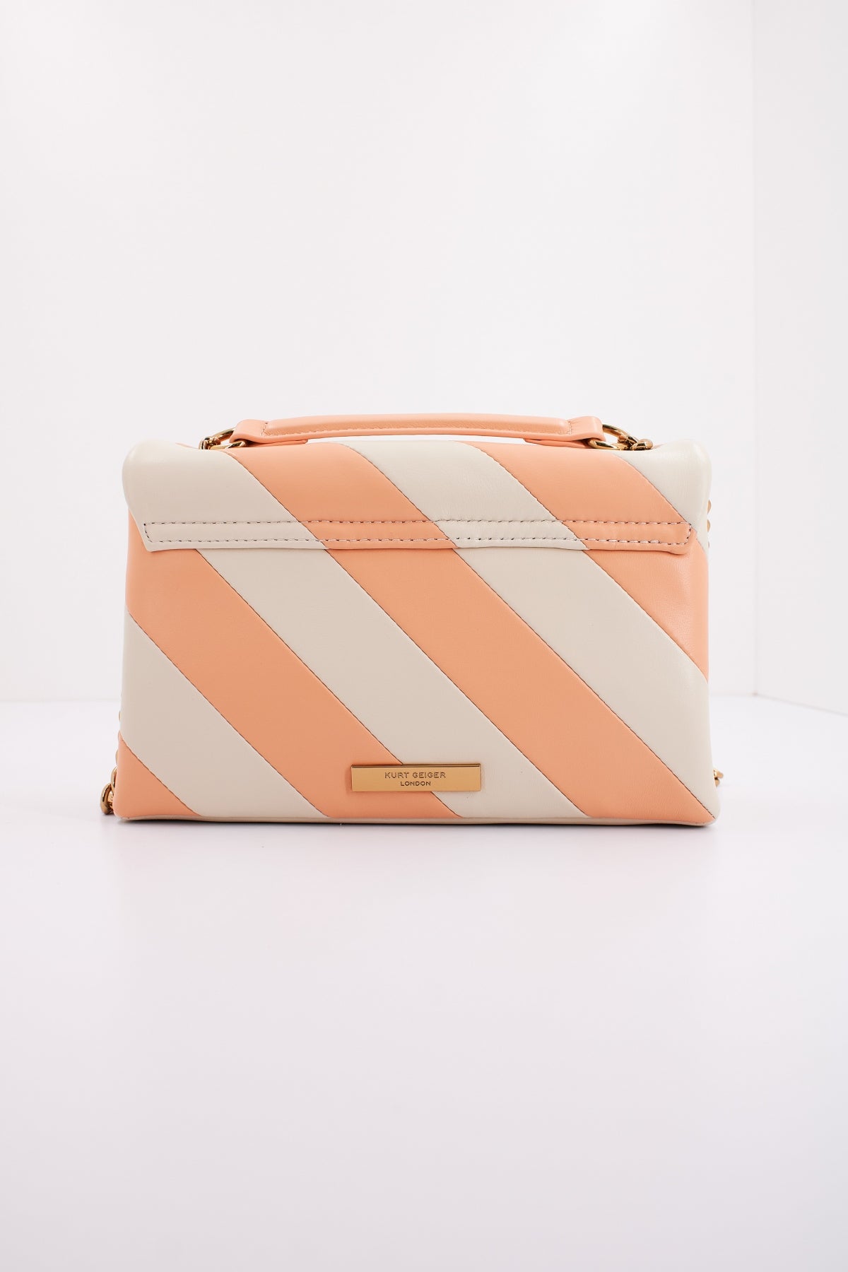KURT GEIGER LONDON MD KENSINGTON BAG L en color NARANJA (3)