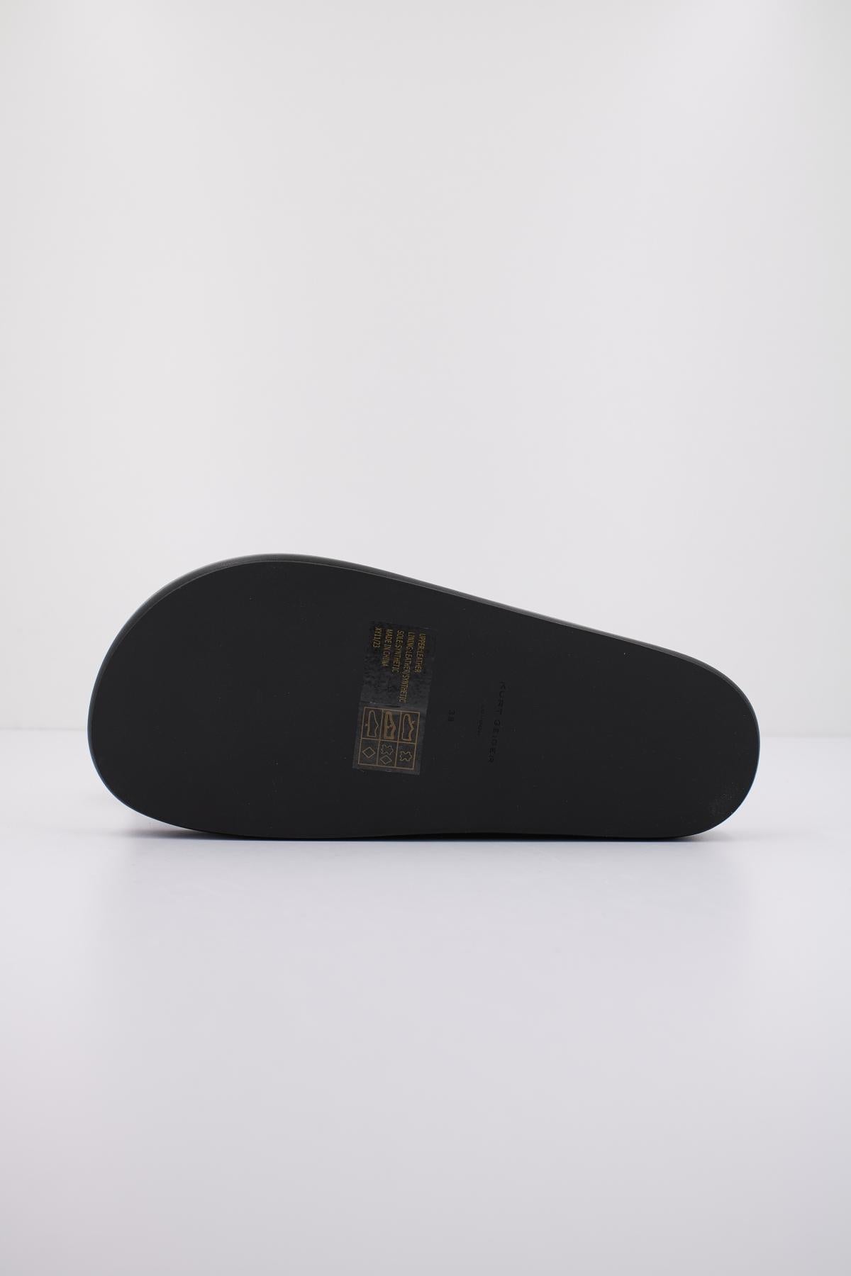 KURT GEIGER LONDON KENSINGTON PUFF FLIP FL en color NEGRO (4)