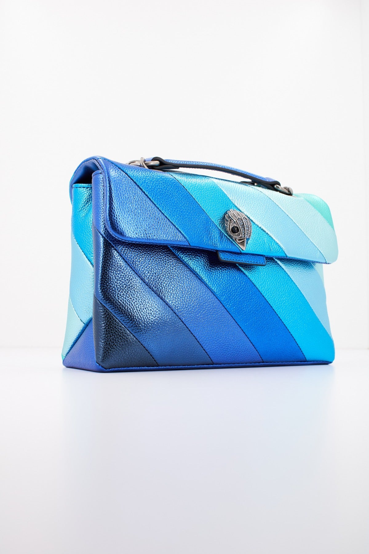 KURT GEIGER LONDON KENSINGTON LEATHER en color AZUL (2)