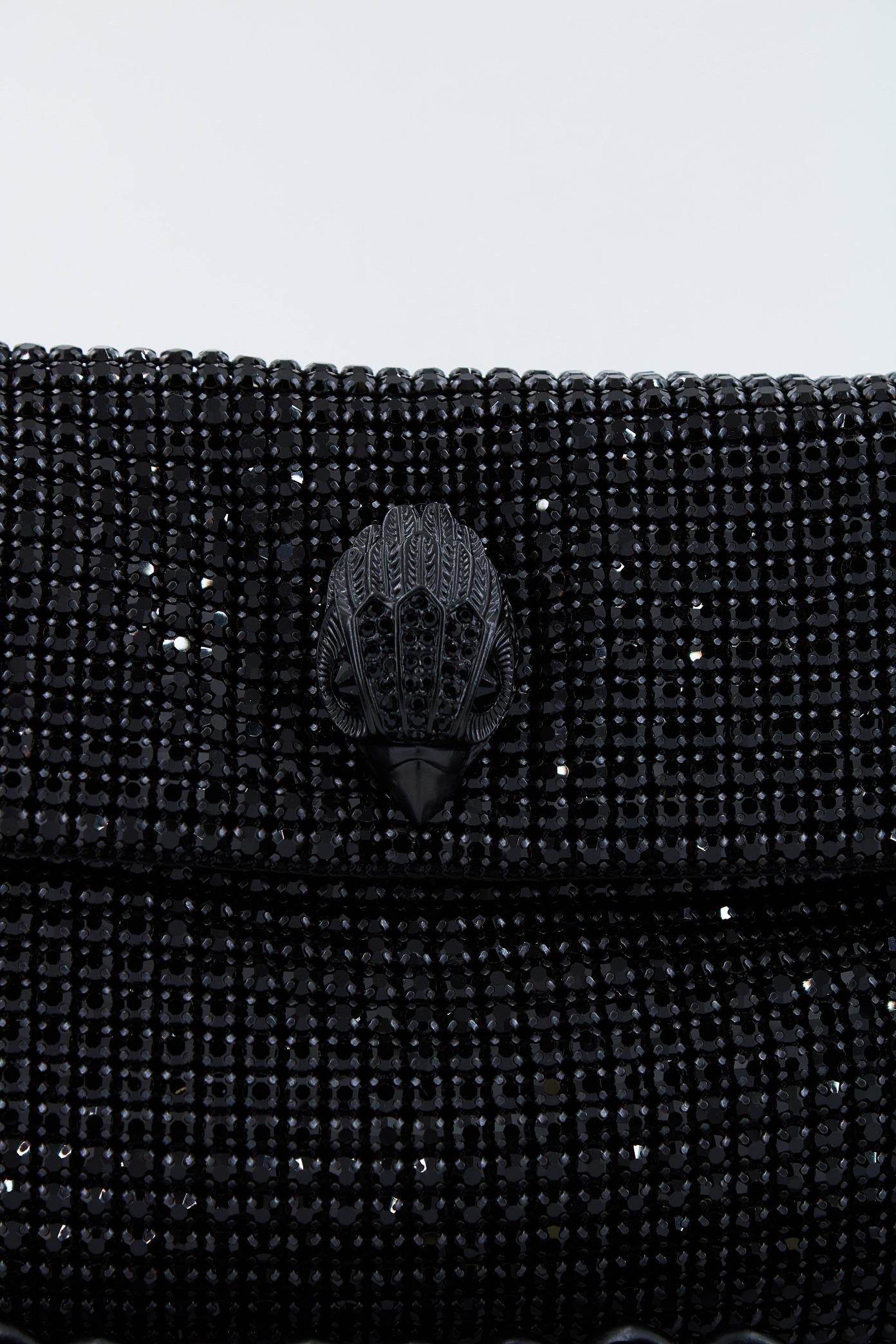 KURT GEIGER LONDON PARTY SHOULDER BAG en color NEGRO (4)