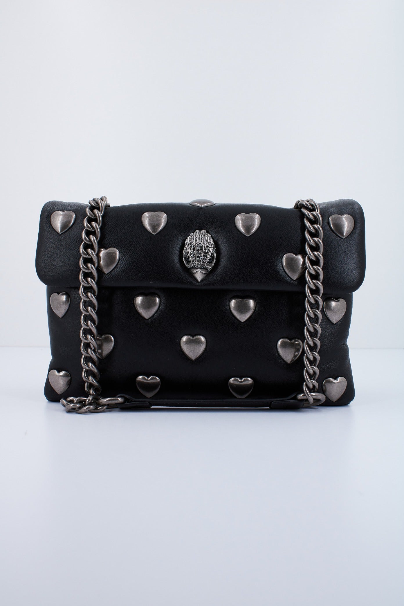 KURT GEIGER LONDON SOFT KENSINGTON LOVE en color NEGRO (1)