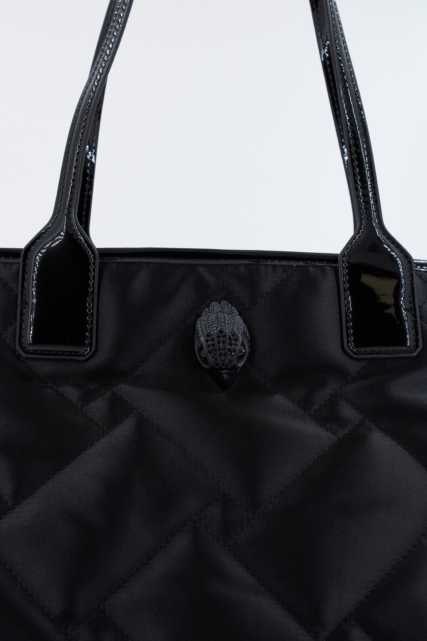 KURT GEIGER LONDON RECYCLED SQ SM SHOPPER en color NEGRO (4)