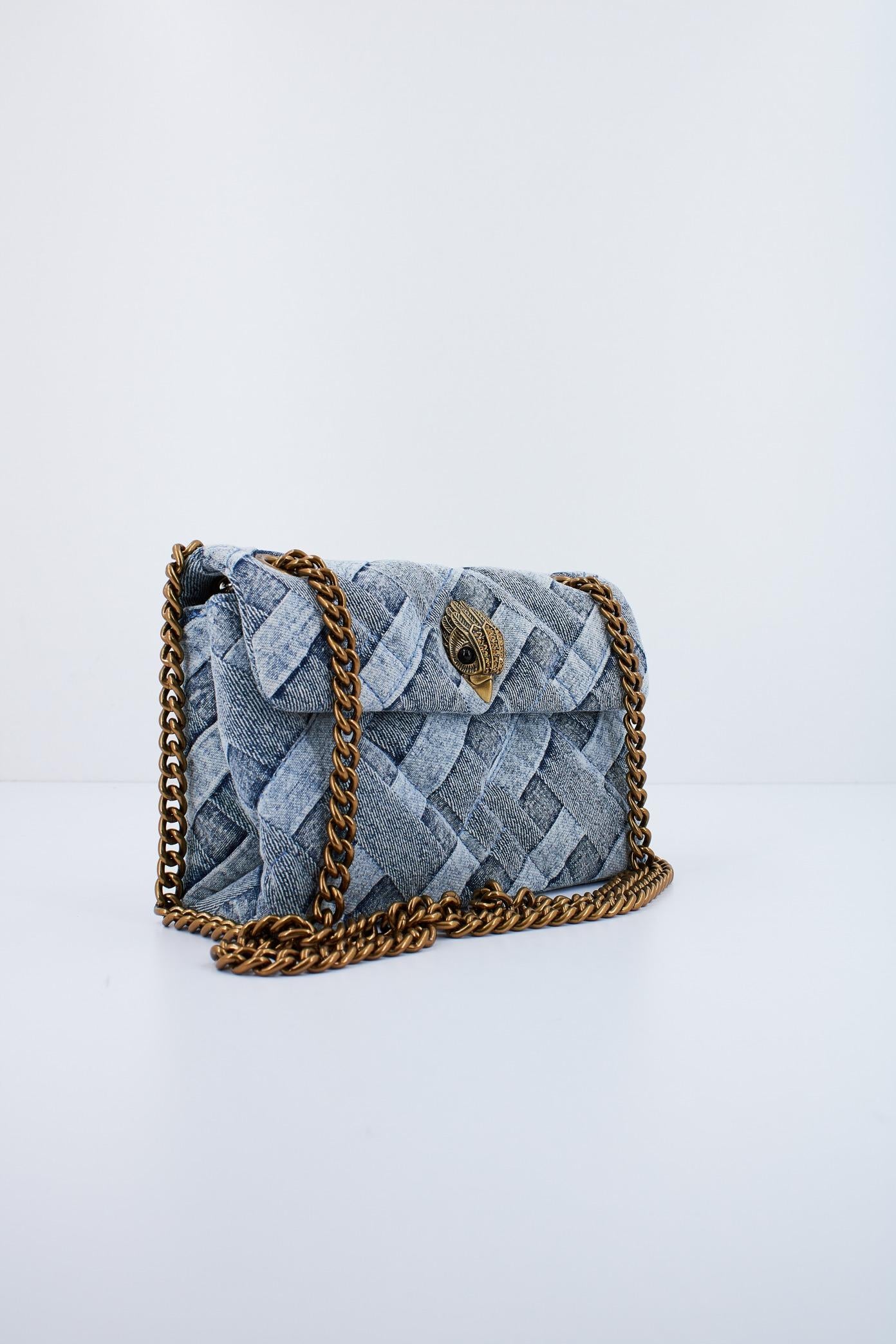 KURT GEIGER LONDON MINI KENSINGTON SOFT BA en color AZUL (2)