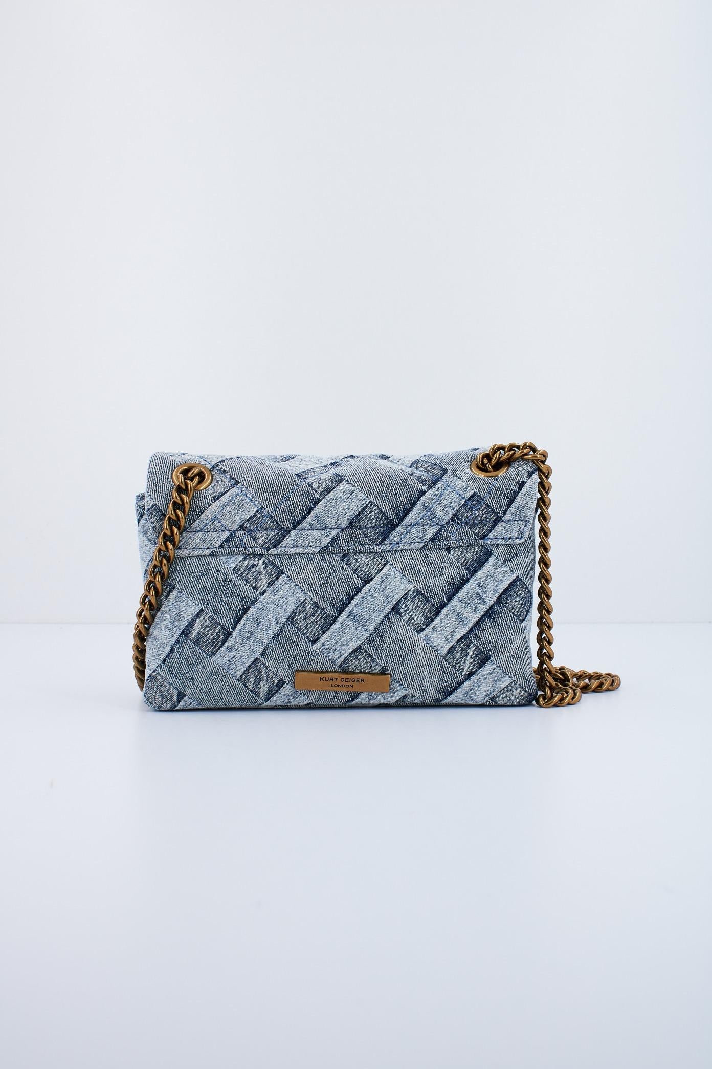 KURT GEIGER LONDON MINI KENSINGTON SOFT BA en color AZUL (3)