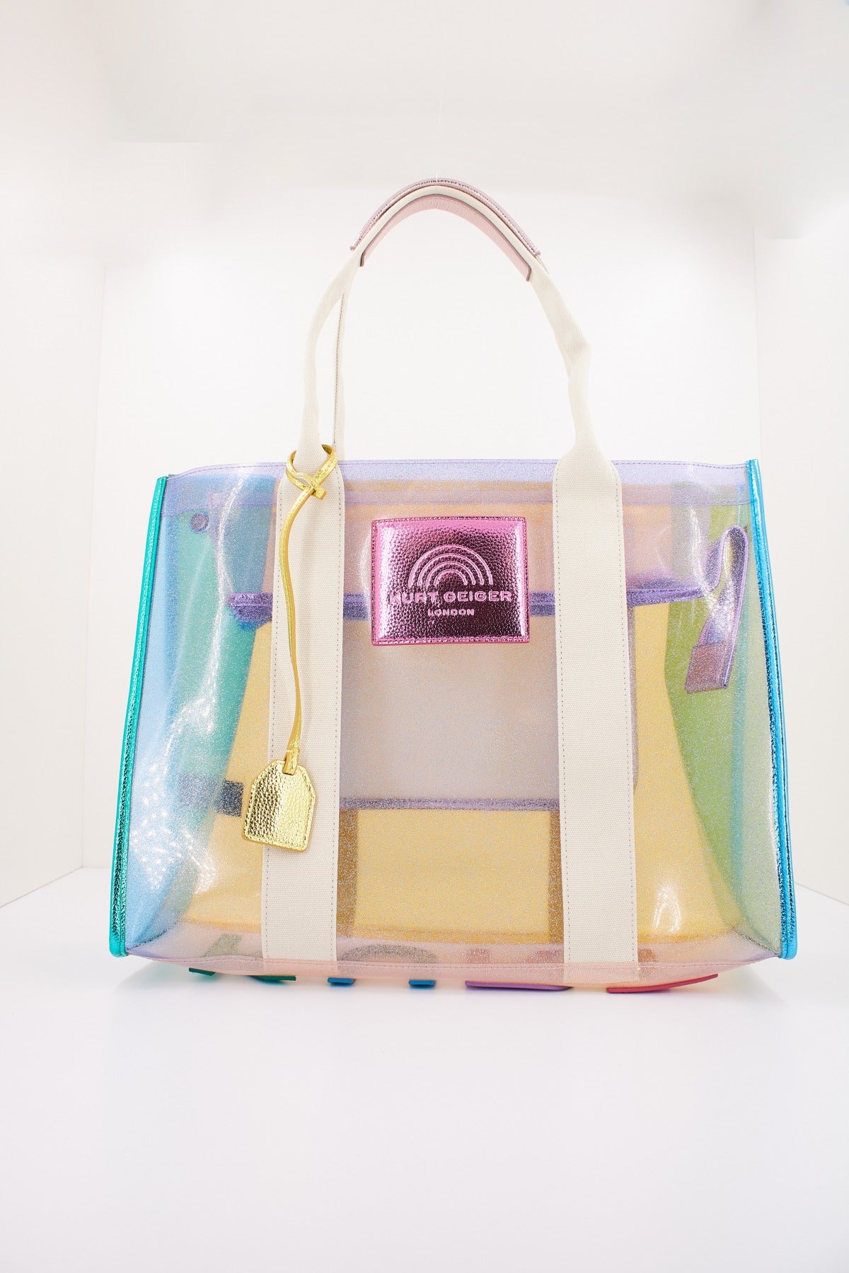 KURT GEIGER LONDON VINYL SOUTHBANK TOTE en color MULTICOLOR (1)