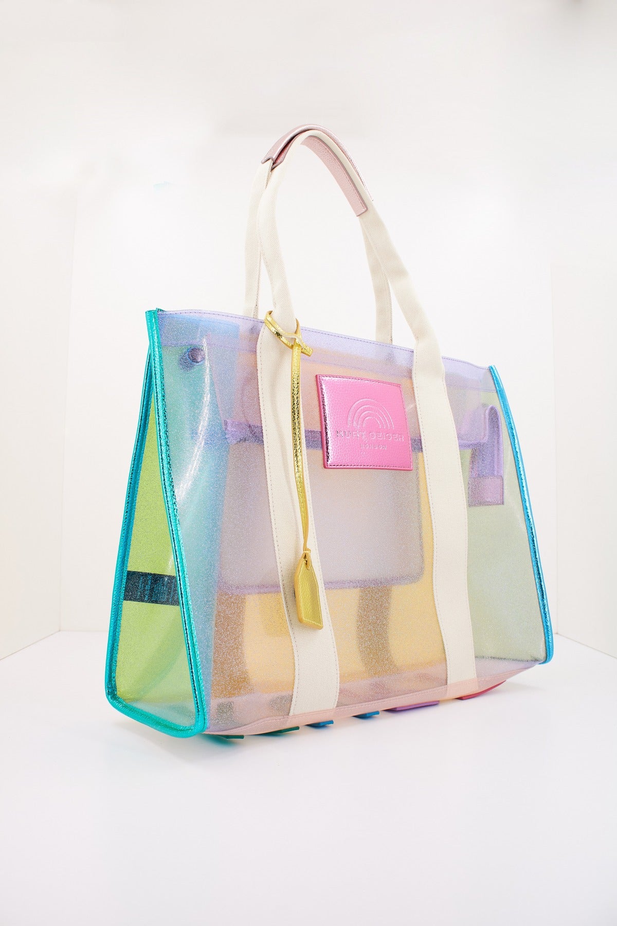 KURT GEIGER LONDON VINYL SOUTHBANK TOTE en color MULTICOLOR (2)