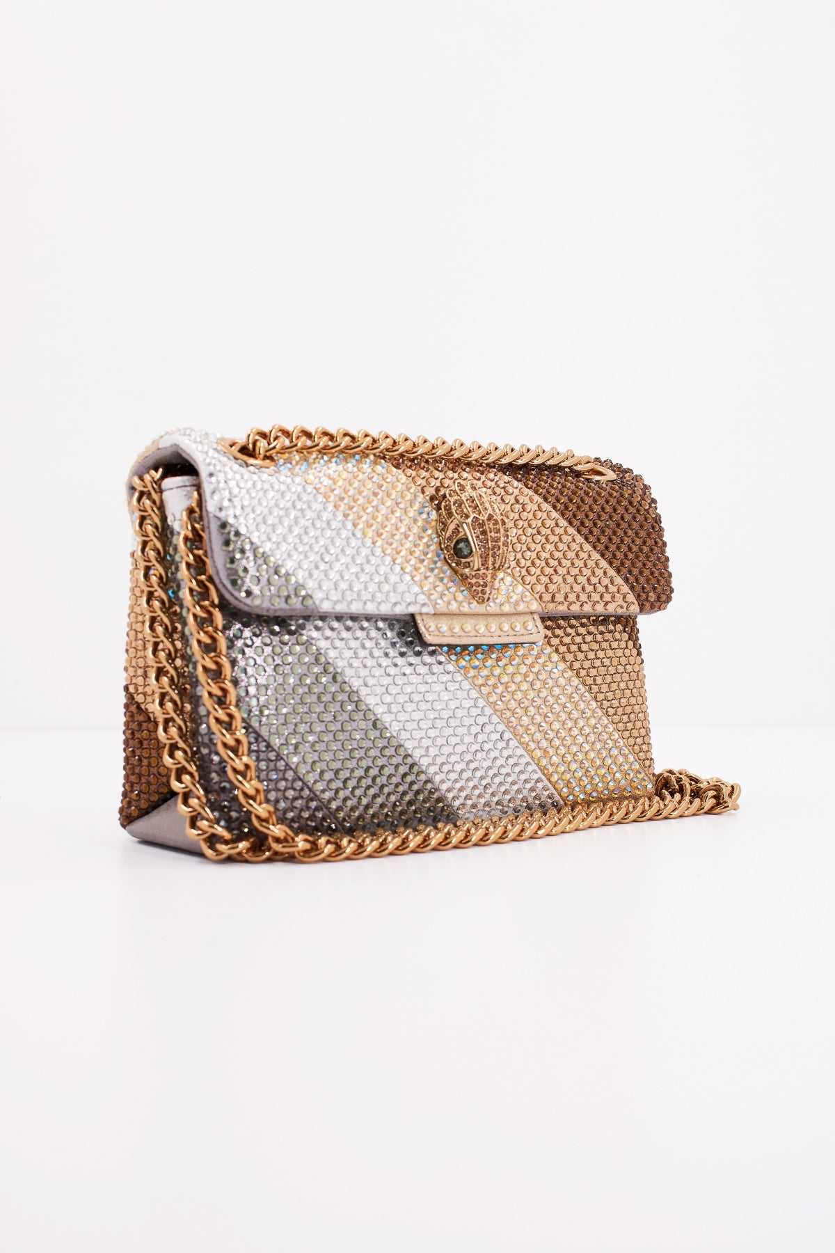 KURT GEIGER LONDON FABRIC MINI KENSINGTONL en color MULTICOLOR (2)