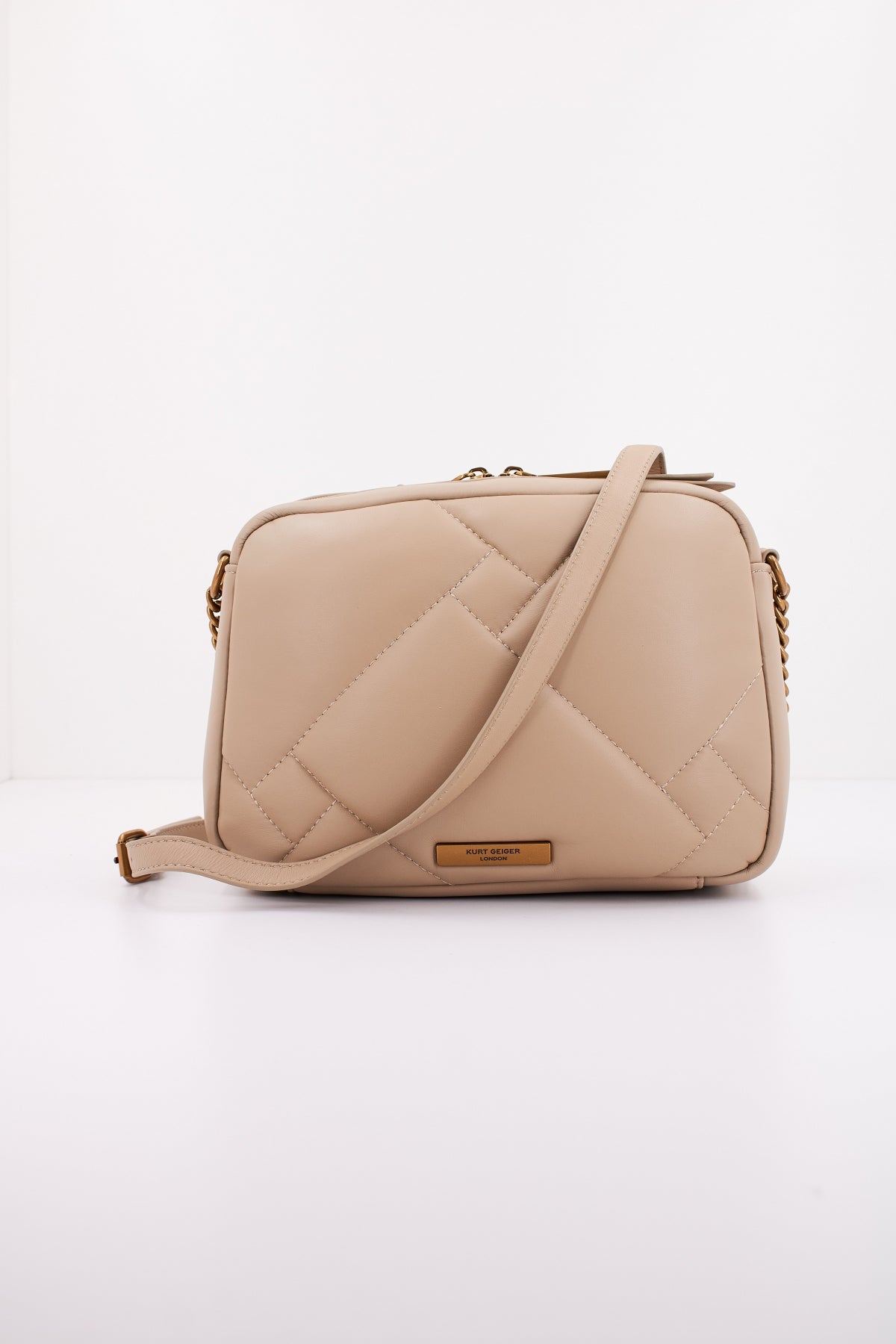 KURT GEIGER LONDON KENSINGTON PUFF CAMARA en color BEIS (3)