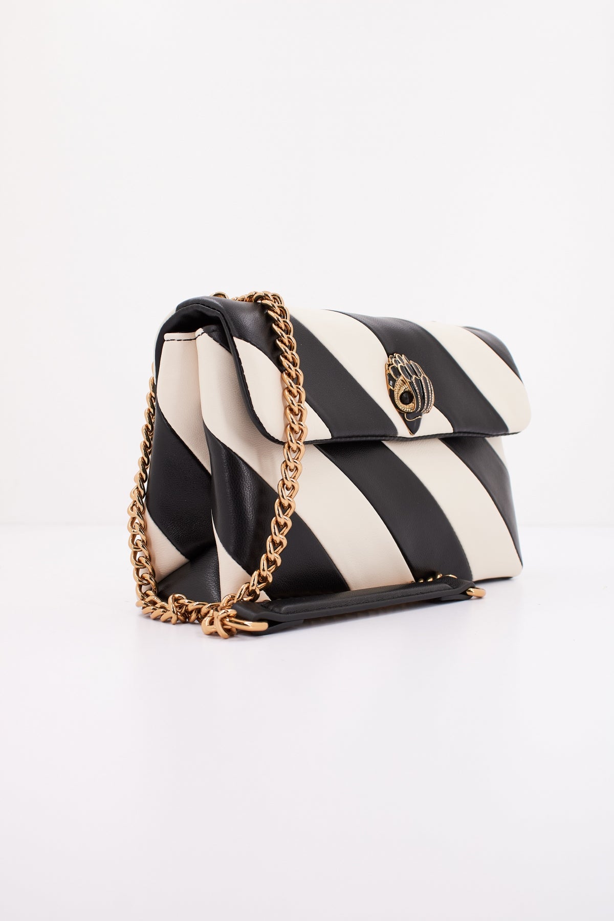 KURT GEIGER LONDON MEDIUM KENSINGTON LE en color NEGRO (2)