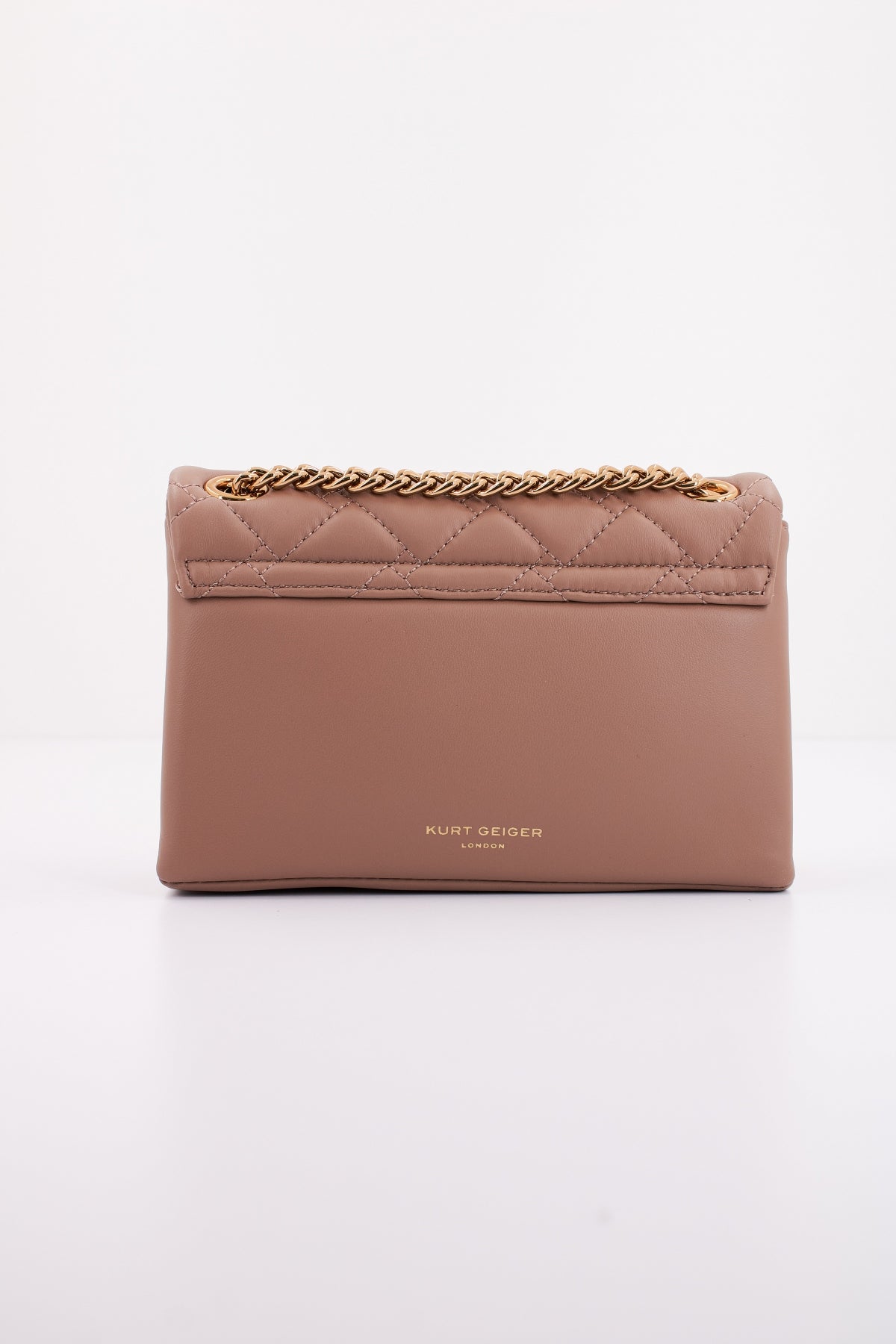 KURT GEIGER LONDON MINI KENSINGTIN BAG en color MARRON (3)