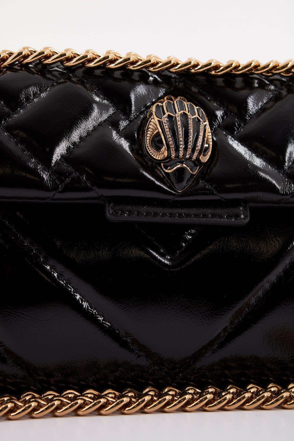 KURT GEIGER LONDON KENSINGTON BAG E en color NEGRO (4)
