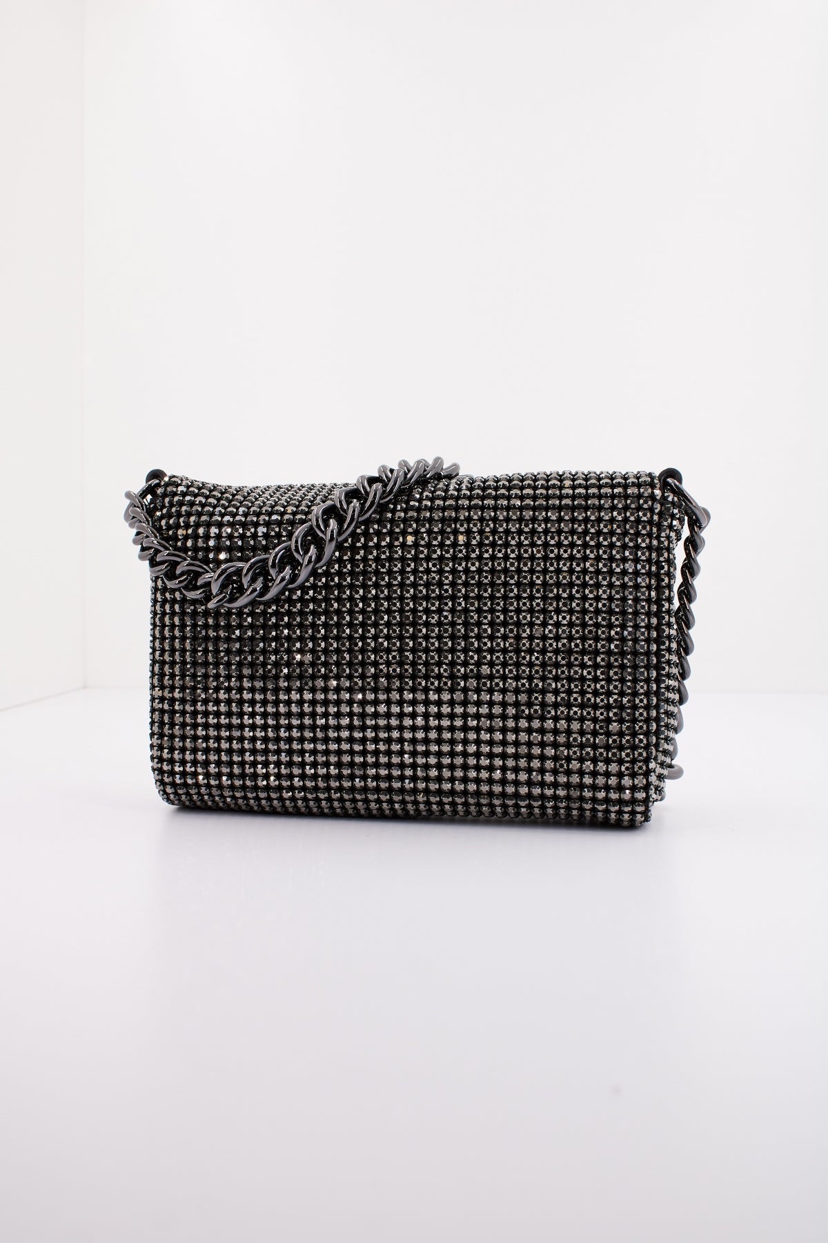 KURT GEIGER LONDON SM PARTY SHOULDER BAG en color GRIS (3)